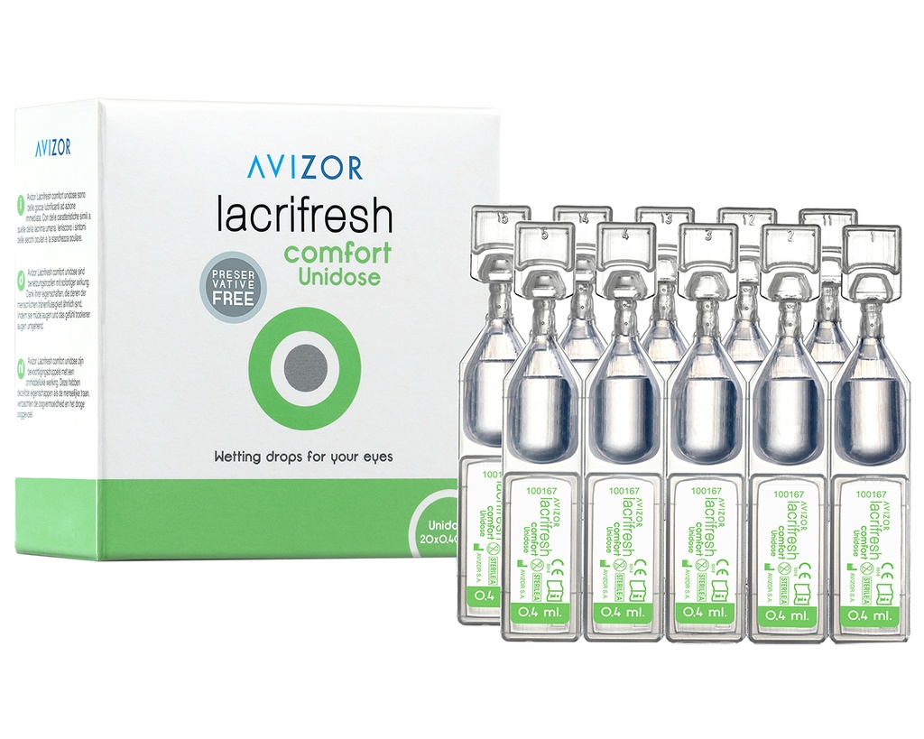 Lacrifresh Comfort 20 x 0.40 ml Avizor