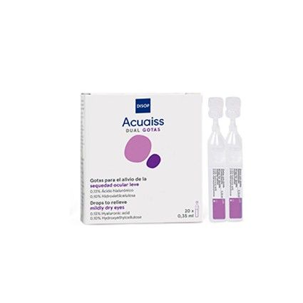 Acuaiss Dual Gotas Humectantes 20 x 0.35ml Disop