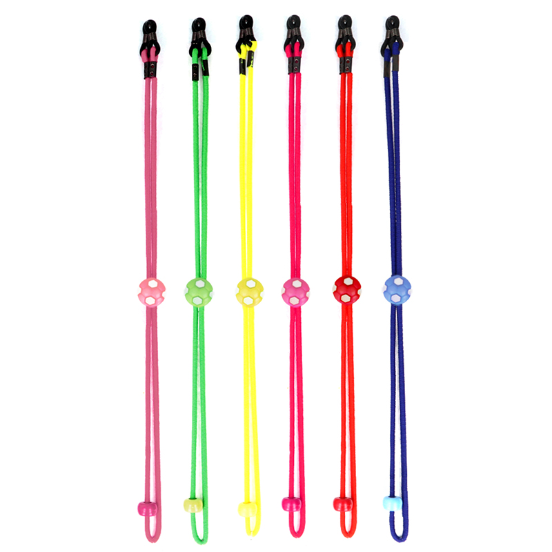 Pack (6) cordón gafas elástico infantil