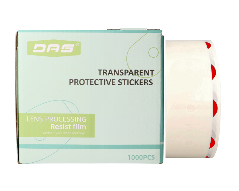 Pegatina protectora transparente 1000 ud