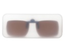 Suplemento sol abatible polarizado clip estético UV-400 rectangular