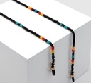 Cadena abalorios multicolor