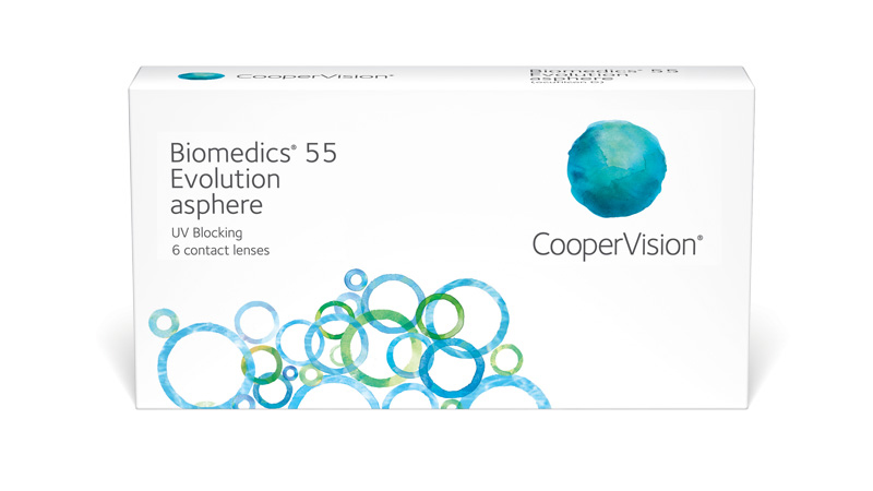 Blister Biomedics 55 Evolution Coopervision