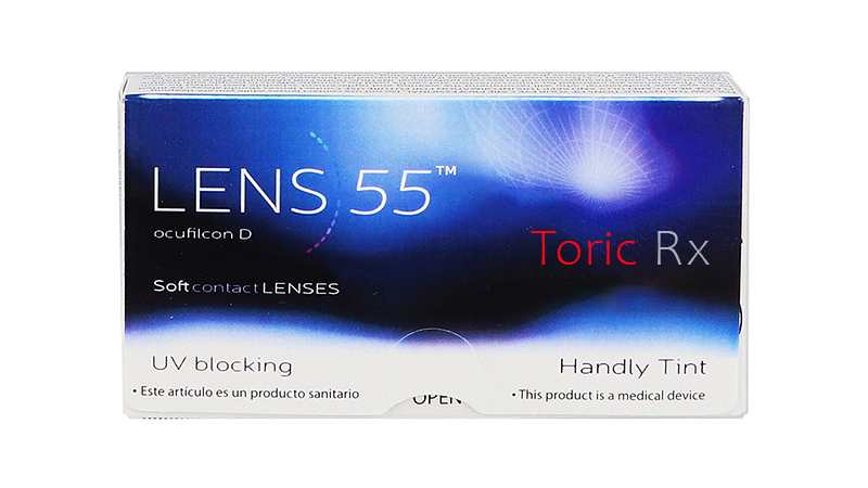 Blister Lens 55 Toric RX Servilens