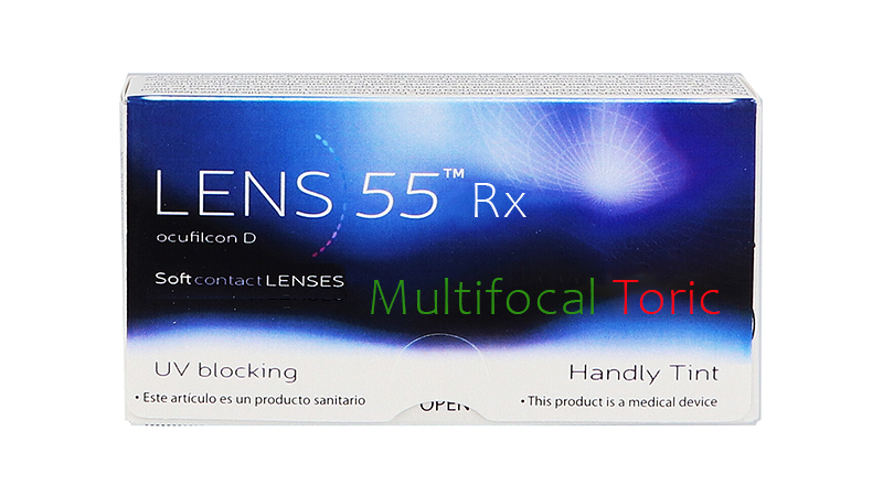 Blister Lens 55 Toric Multifocal RX Servilens