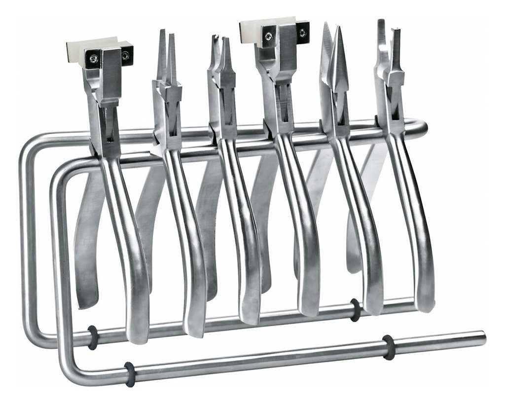 Soporte alicates acero inoxidable