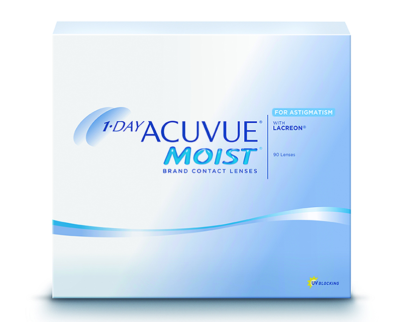 1 Day Acuvue Moist for Astigmatism 90 pk J&amp;J