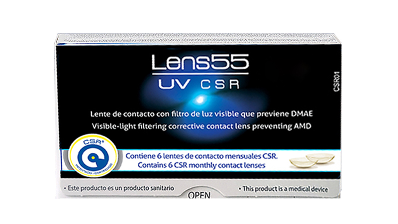 Lens 55 UV CSR 6 pk Servilens