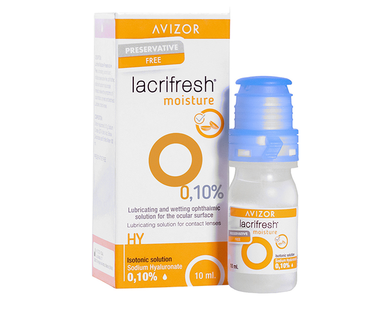 Lacrifresh Moisture 0,10% APTAR 10 ml Avizor