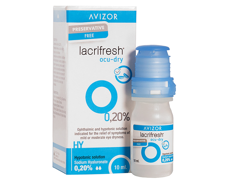 Lacrifresh Ocu-dry 0,20% APTAR 10 ml Avizor