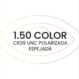 Talco Cr-39 polarizado espejado