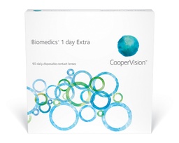 Biomedics 1 Day Extra 90 pk Coopervision
