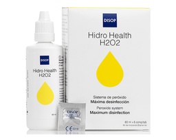 [DIS.121] Hidro Health H2O2 60 ml + 6 comprimidos Disop