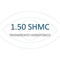 Lente Orgánica 1.50 SHMC Hidrófoba