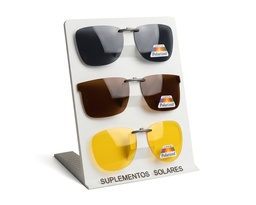 [EXP-SUP.3] Expositor 3 suplementos solares