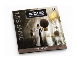Lente Orgánica Fotocromática 1.58 WIZARD SHMC