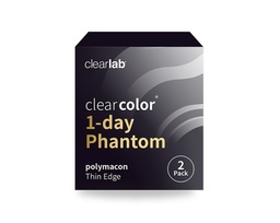 ClearColor 1 Day Phantom 2 pk Clearlab